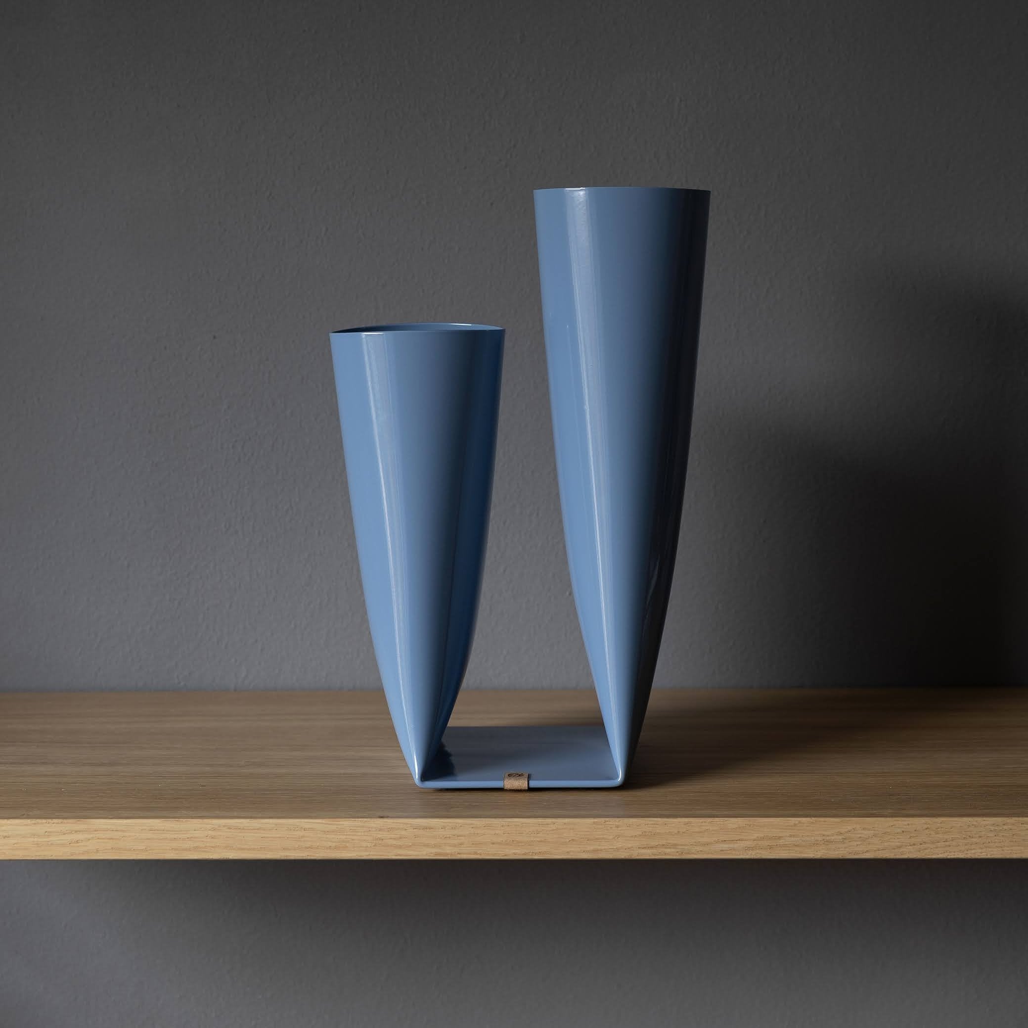 ZWILLINGSVASE, BOJET ALVA VASE - HELLBLAU – ben adore®