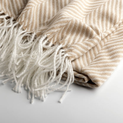 WOHLFÜHLDECKE BEIGE