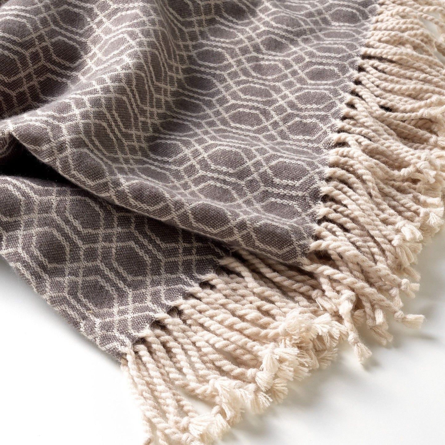 KUSCHELDECKE GRAU