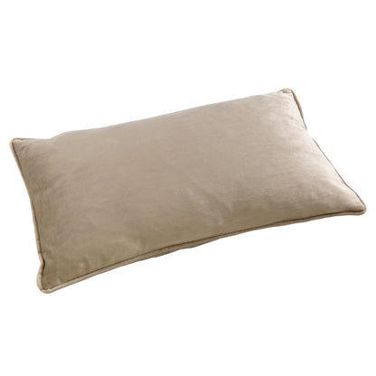 SAMTKISSEN BEIGE - Rechteckig